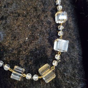 Market Square Jewelers Herkimer Diamond Square Beaded Necklace